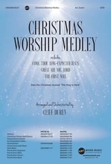 Christmas Worship Medley SATB choral sheet music cover